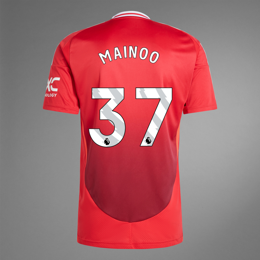 Manchester United MAINOO 37 Home Jersey 24-25