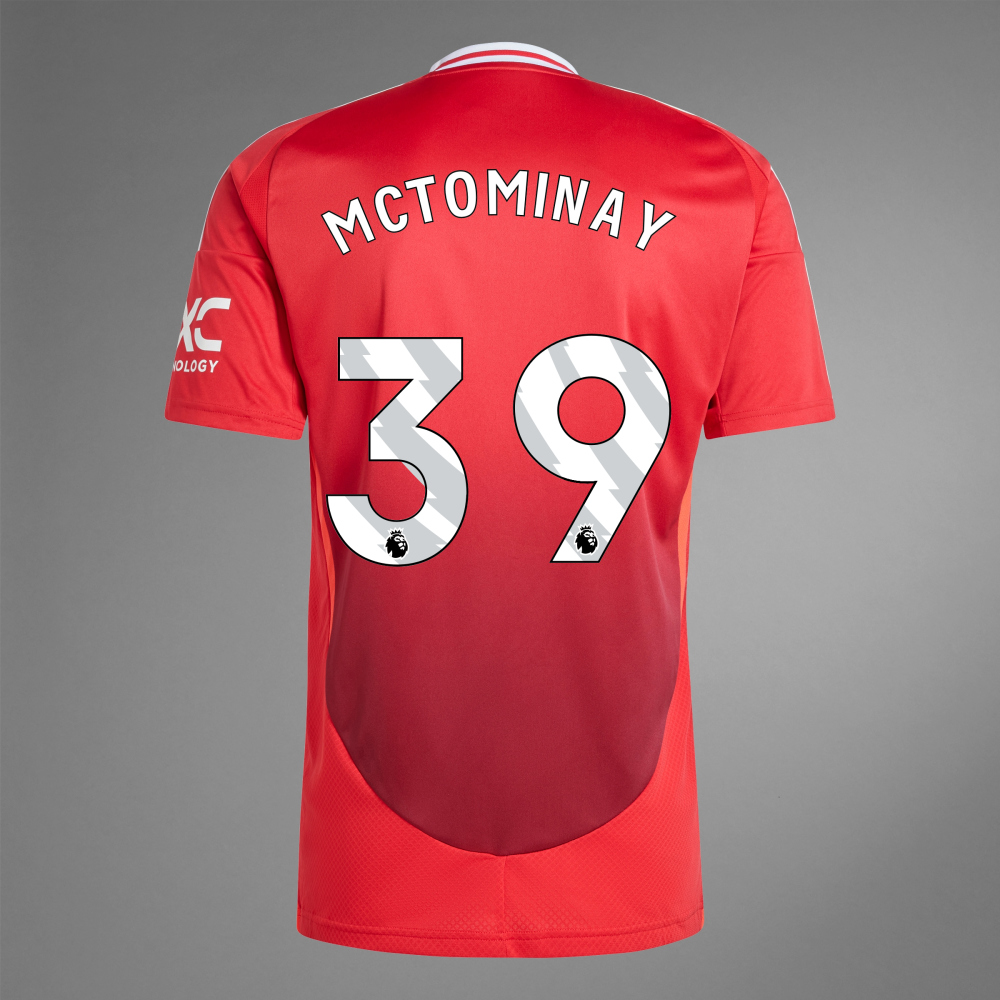 Manchester United MCTOMINAY 39 Home Jersey 24-25