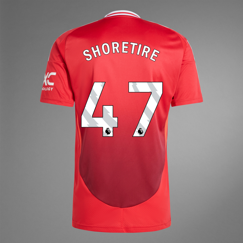 Manchester United SHORETIRE 47 Home Jersey 24-25