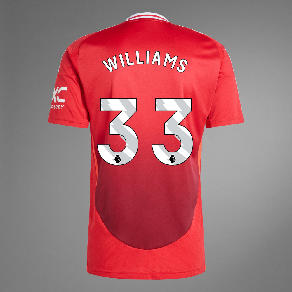 Manchester United WILLIAMS 33 Home Jersey 24-25