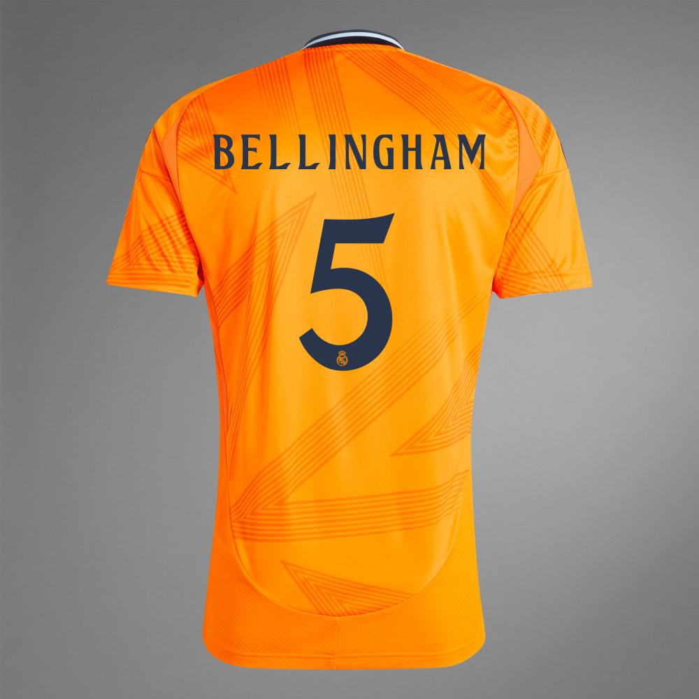 Real Madrid Away BELLINGHAM 5 Jersey 24-25