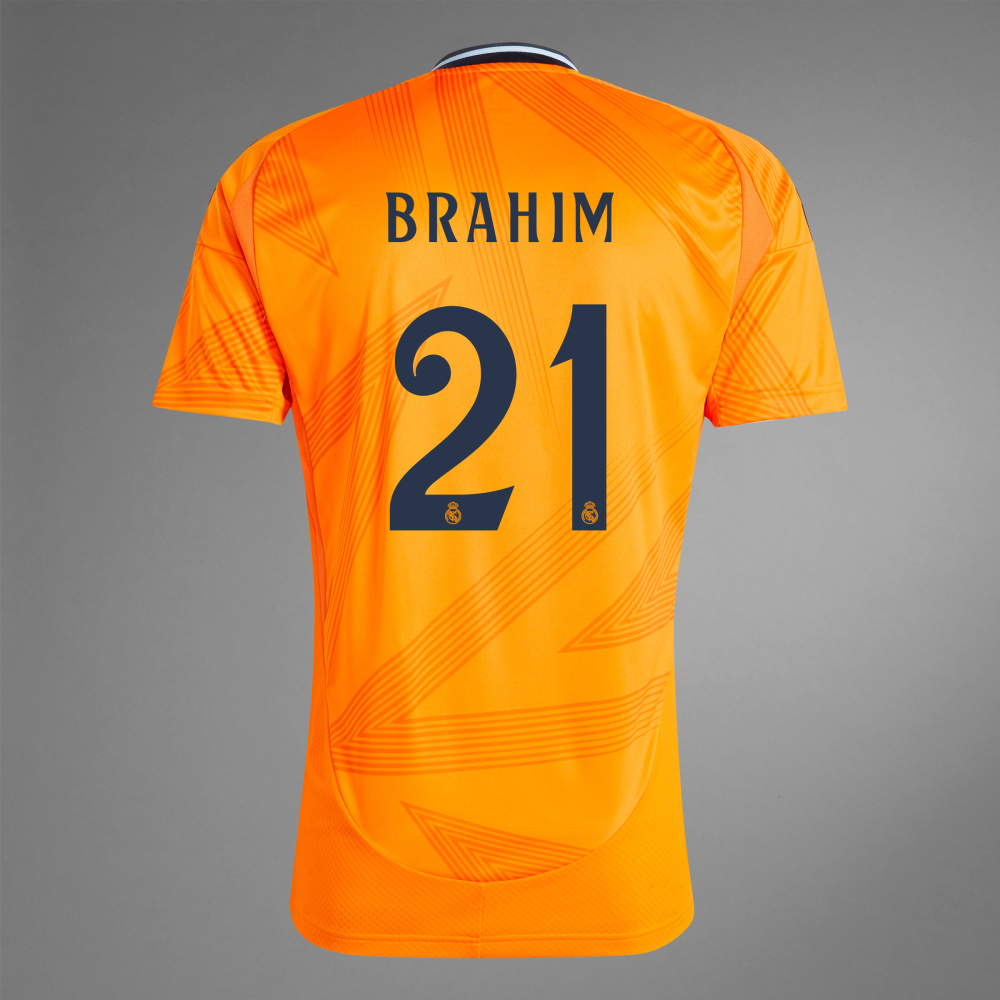 Real Madrid Away BRAHIM 21 Jersey 24-25