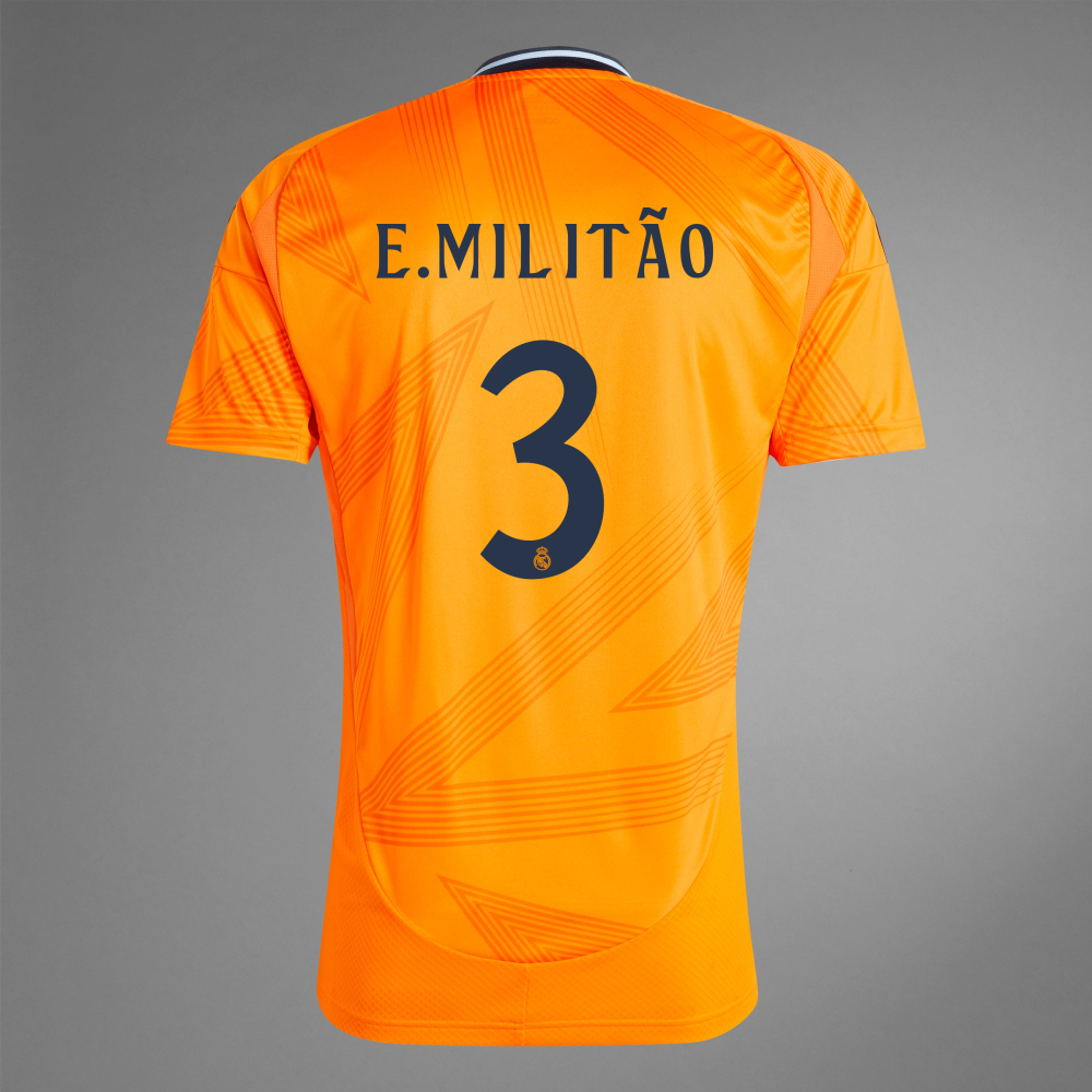 Real Madrid Away E.MILITÃO 3 Jersey 24-25