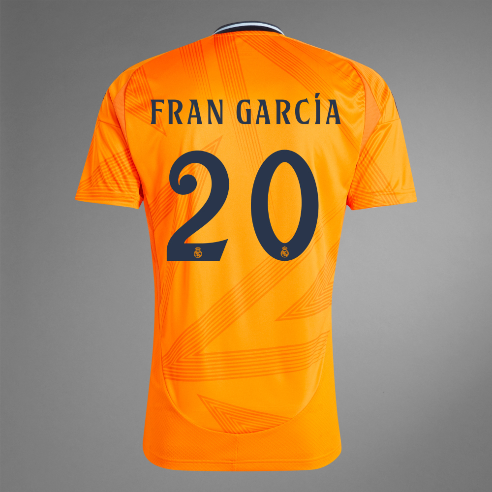 Real Madrid Away FRAN GARCÍA 20 Jersey 24-25