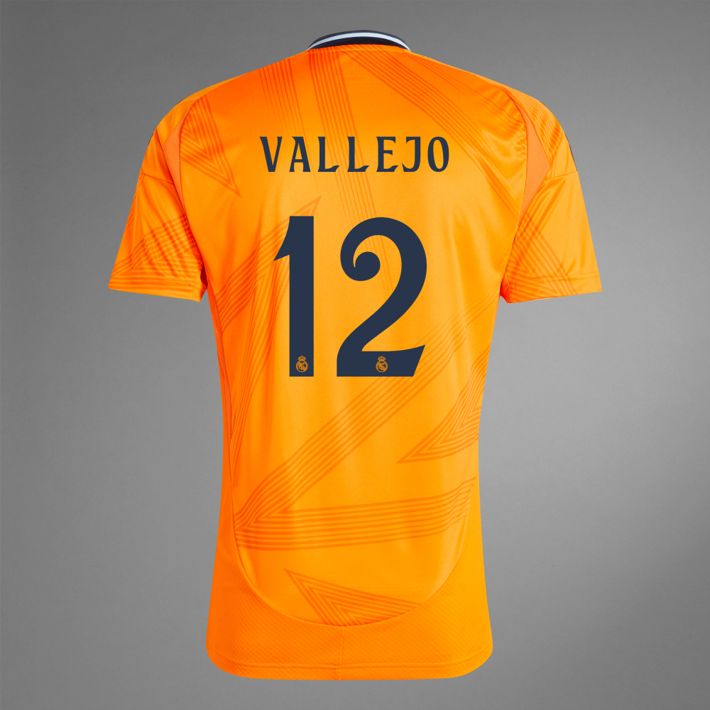 Real Madrid Away VALLEJO 12 Jersey 24-25