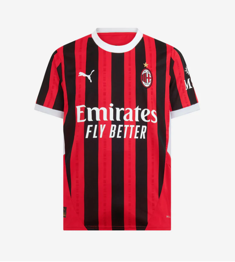 24-25 AC Milan Home Serie A Jersey