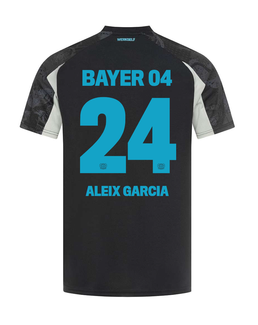 Bayer 04 Leverkusen Third ALEIX GARCIA 24 Jersey 24-25