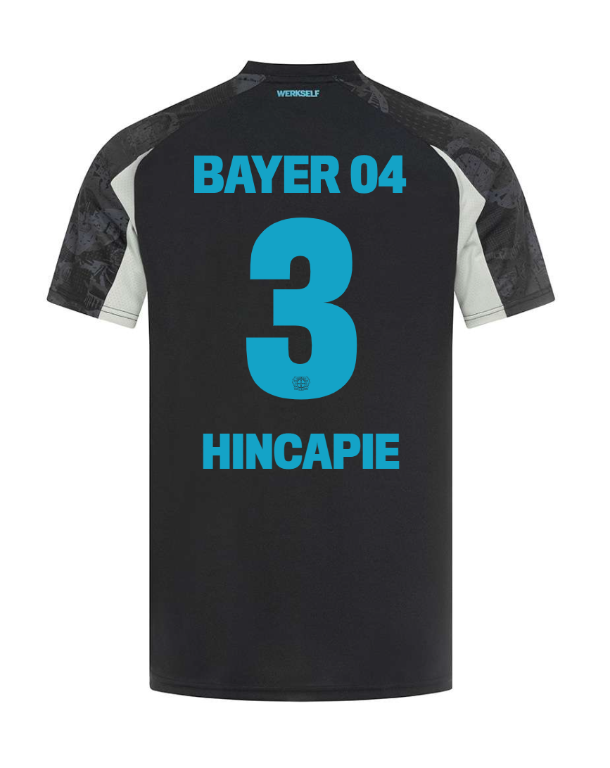 Bayer 04 Leverkusen Third HINCAPIE 3 Jersey 24-25