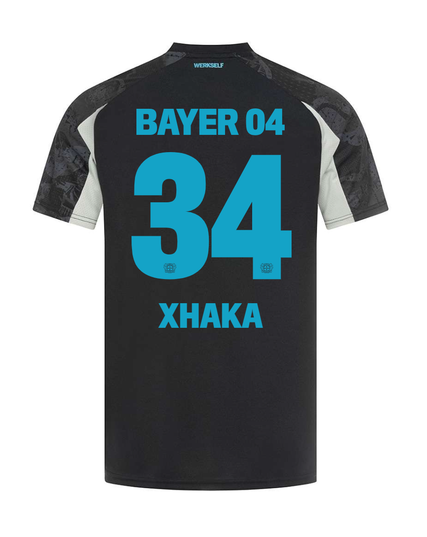 Bayer 04 Leverkusen Third XHAKA 34 Jersey 24-25