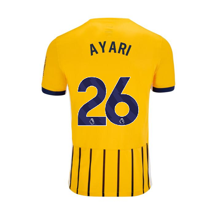 Brighton Hove Albion Away AYARI 26 Jersey 24-25