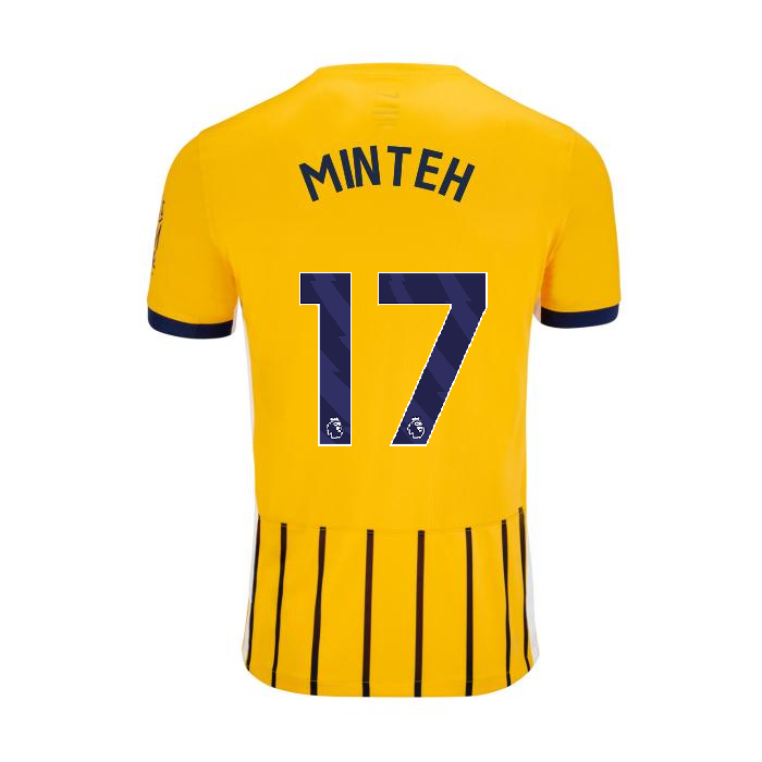 Brighton Hove Albion Away MINTEH 17 Jersey 24-25