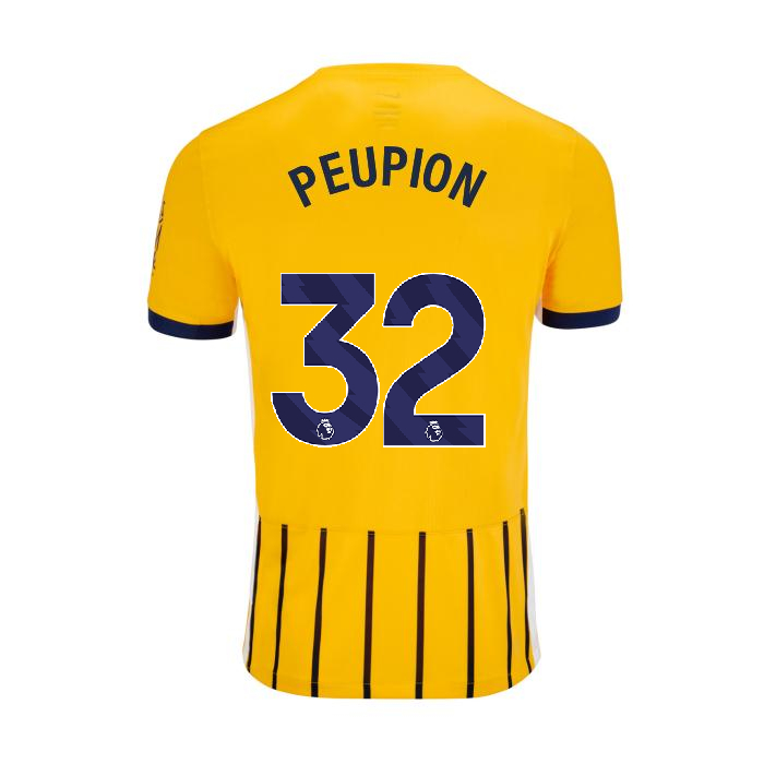 Brighton Hove Albion Away PEUPION 32 Jersey 24-25