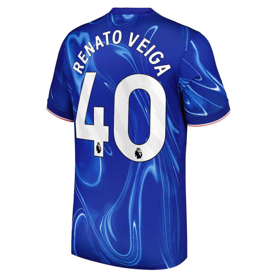 Chelsea Home Renato Veiga 40 Jersey 24-25