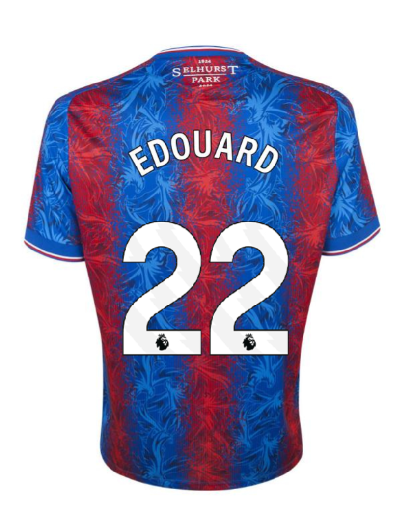 Crystal Palace Home EDOUARD 22 Jersey 24-25