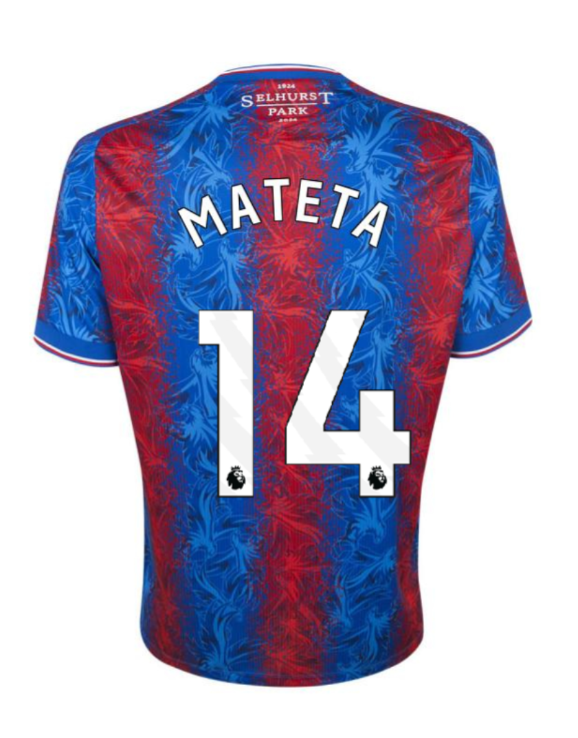 Crystal Palace Home MATETA 14 Jersey 24-25