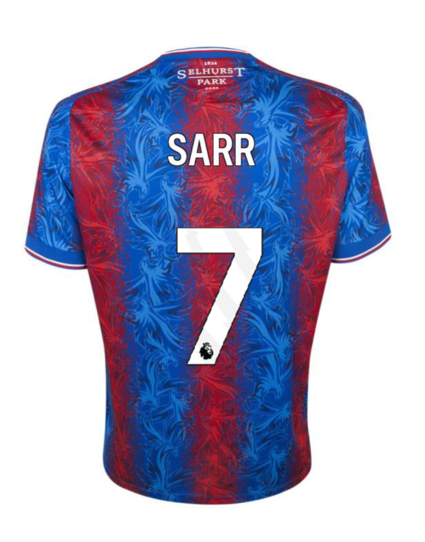 Crystal Palace Home SARR 7 Jersey 24-25