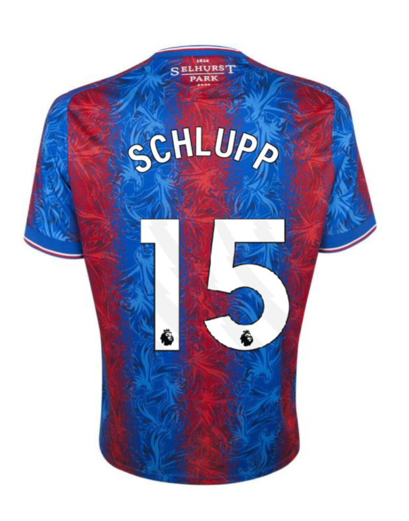 Crystal Palace Home SCHLUPP 15 Jersey 24-25