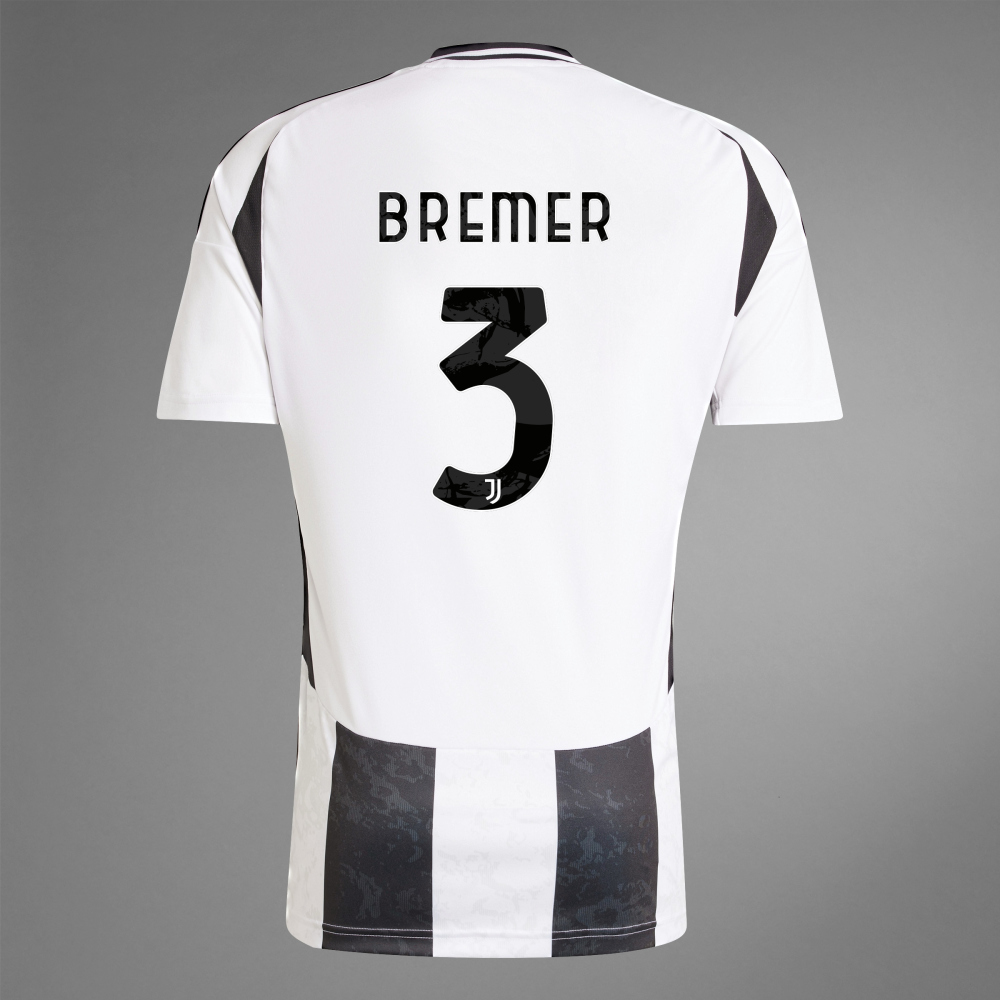 Juventus Home BREMER 3 Jersey 24 25 KICKOFFSHOPPER