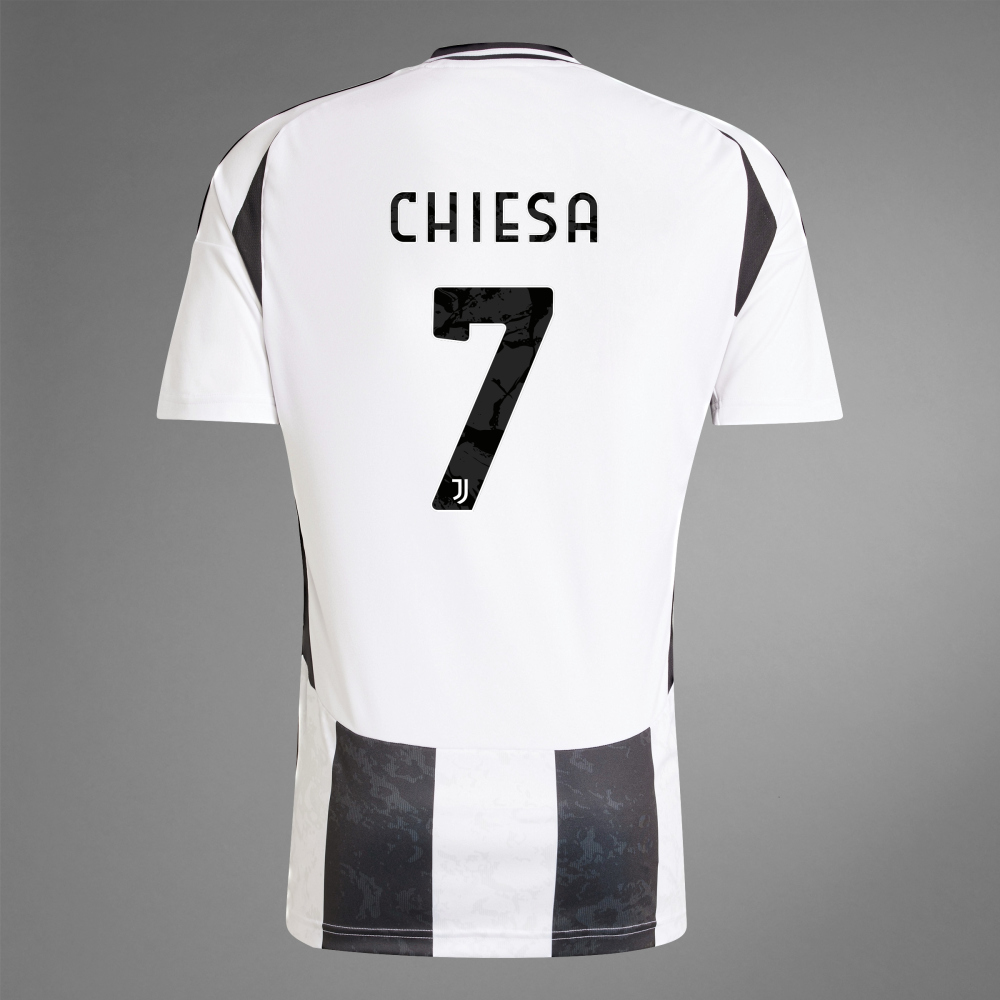 Juventus Home CHIESA 7 Jersey 24 25 KICKOFFSHOPPER