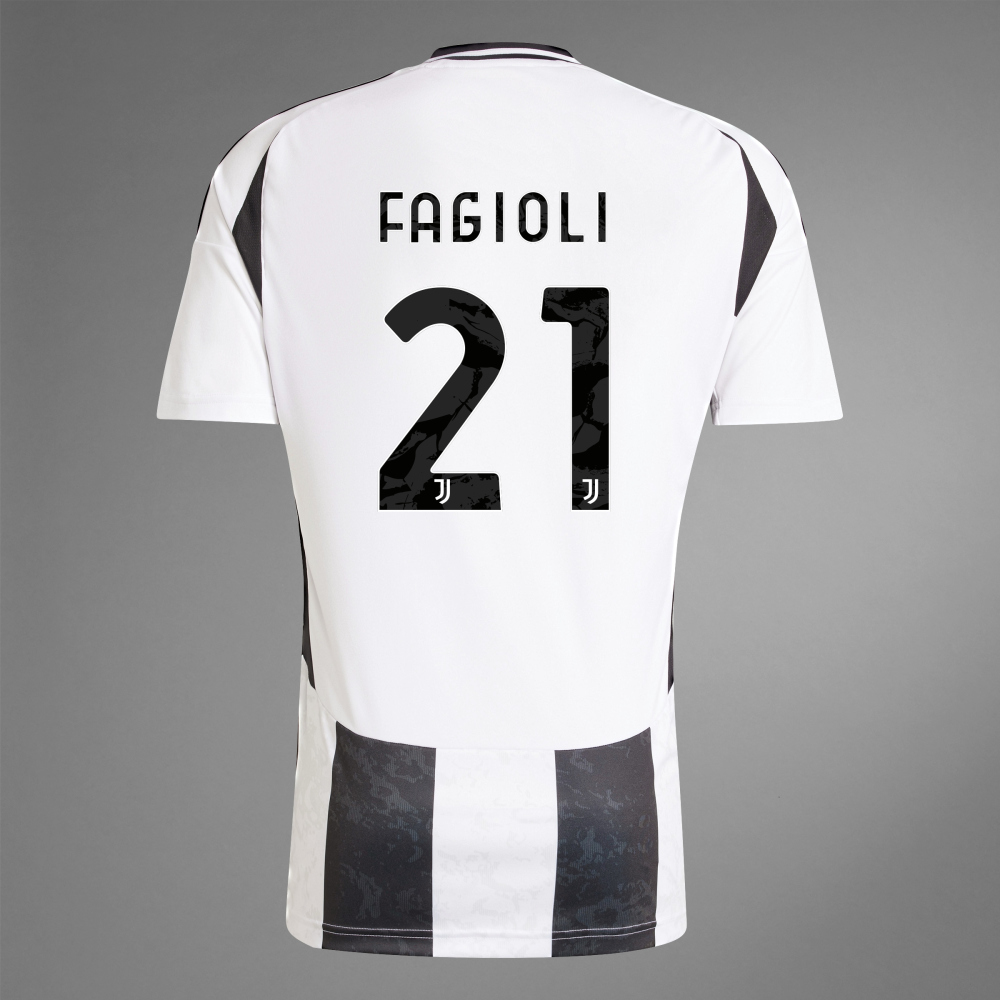 Juventus Home FAGIOLI 21 Jersey 24-25