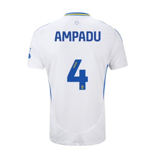 Leeds United Home AMPADU 4 Jersey 24-25