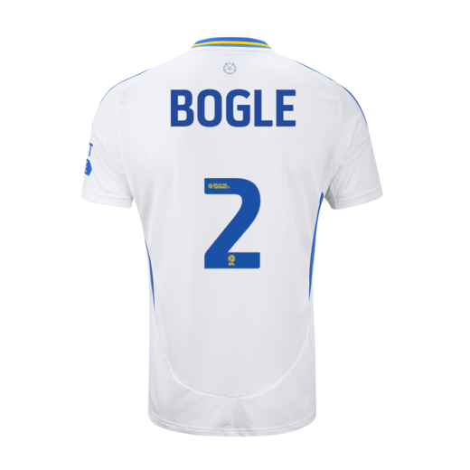 Leeds United Home BOGLE 2 Jersey 24-25