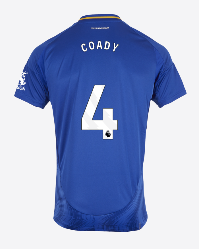 Leicester City Home COADY 4 Jersey 24-25