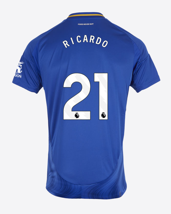 Leicester City Home RICARDO 21 Jersey 24-25