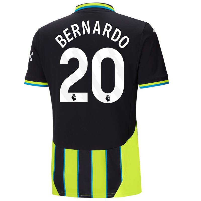 Manchester City Away Bernardo 20 Jersey 24-25