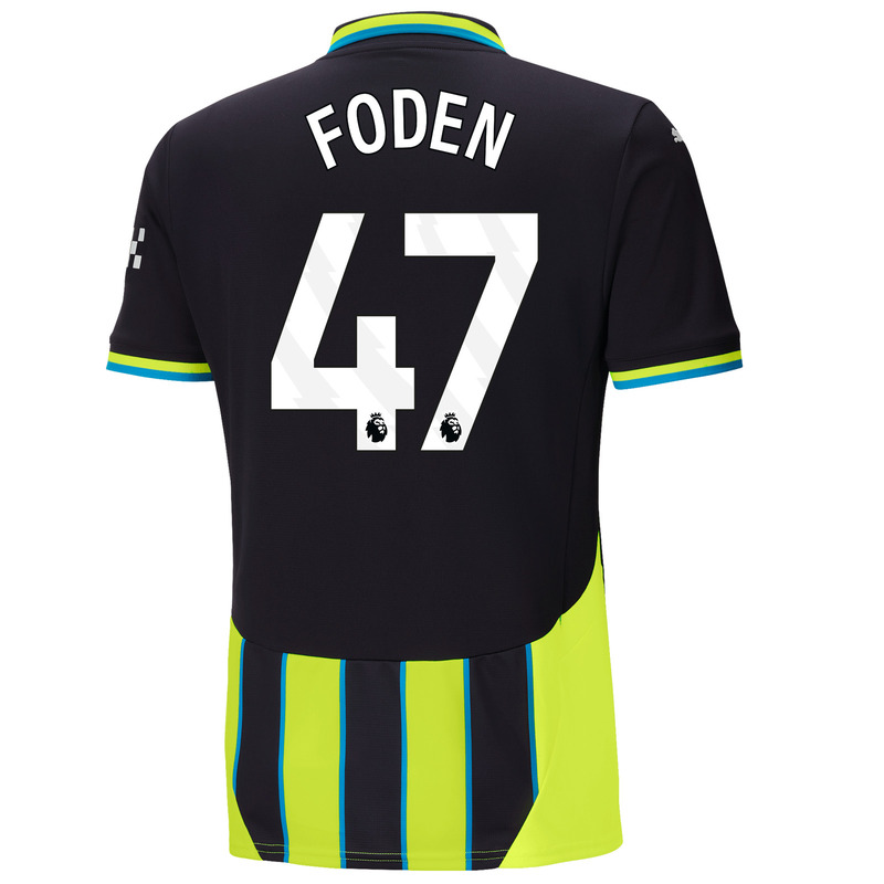 Manchester City Away Foden 47 Jersey 24 25 KICKOFFSHOPPER