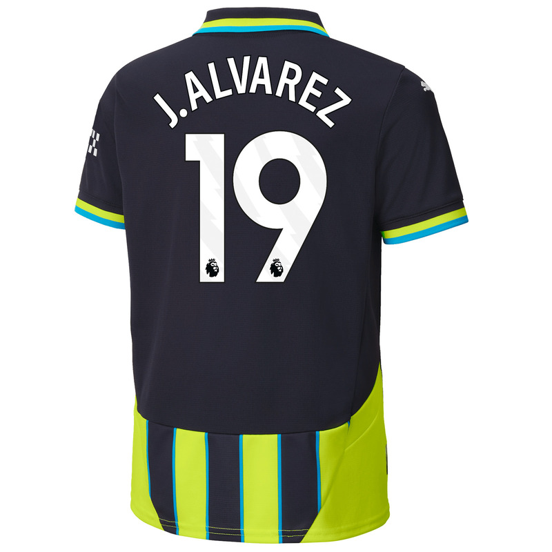 Manchester City Away J.Alvarez 19 Jersey 24-25