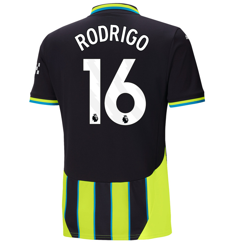 Manchester City Away Rodrigo 16 Jersey 24-25