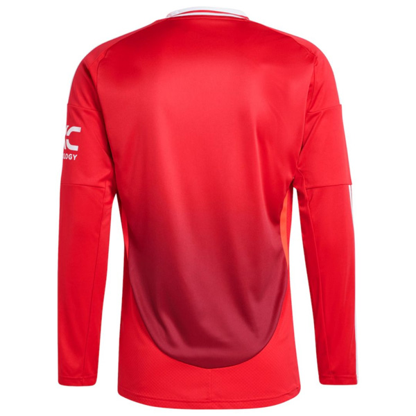 Manchester United Home Long Sleeve Jersey 24-25