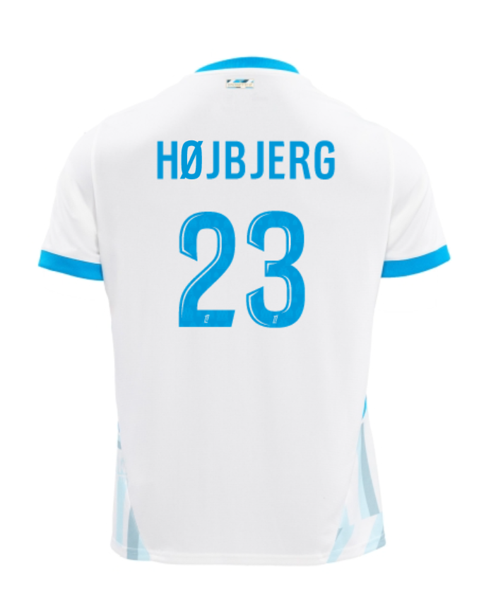 Marseille Home HØJBJERG 23 Jersey 24-25