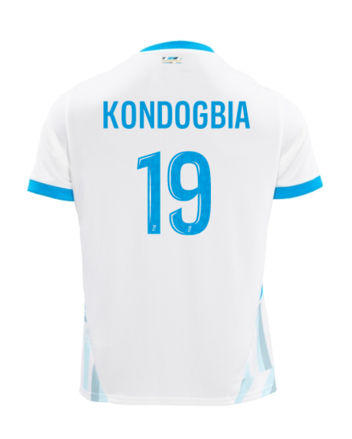 Marseille Home KONDOGBIA 19 Jersey 24-25