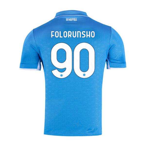 Napoli Home Folorunsho 90 Jersey 24-25