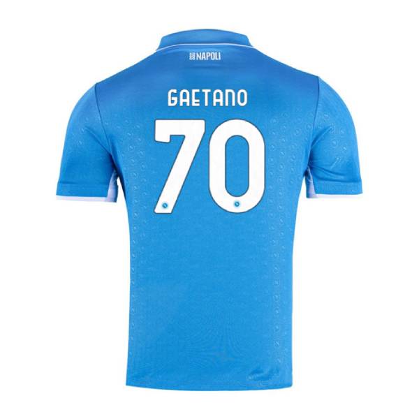 Napoli Home Gaetano 70 Jersey 24-25