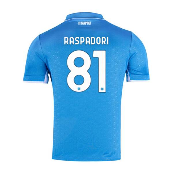 Napoli Home Raspadori 81 Jersey 24-25