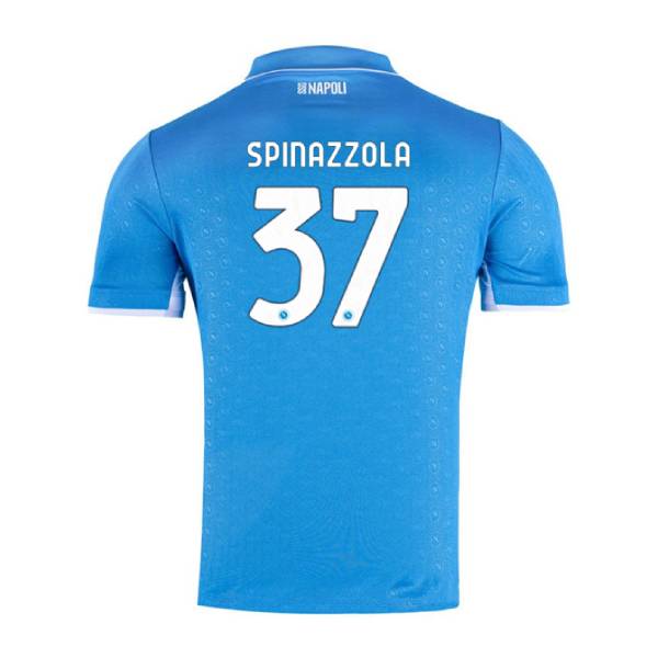 Napoli Home Spinazzola 37 Jersey 24 25