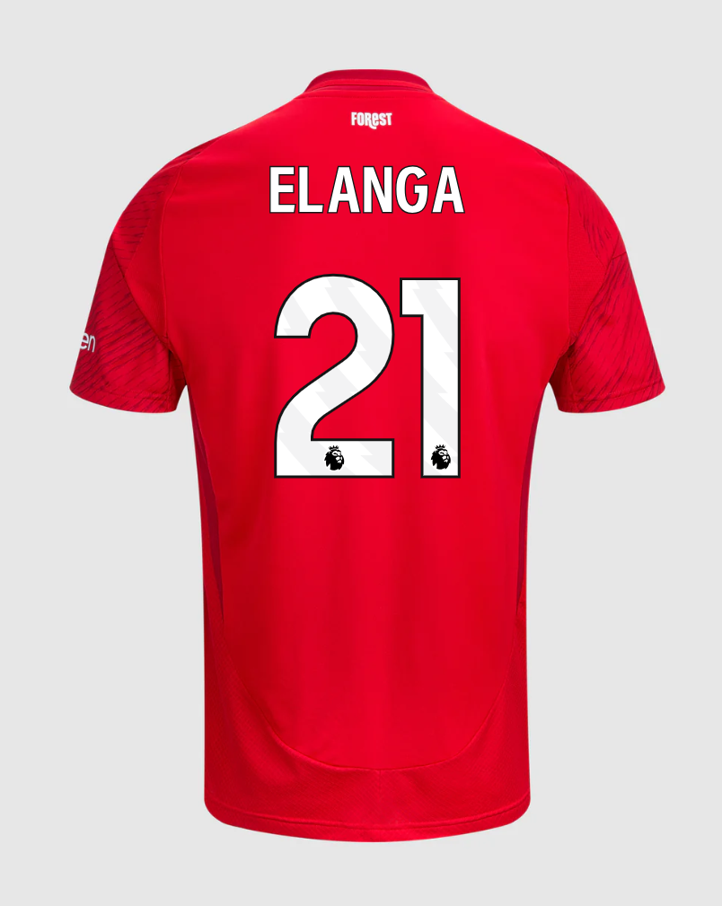 Nottingham Forest Home Elanga 21 Jersey 24-25