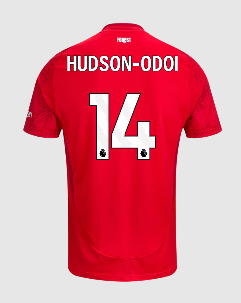 Nottingham Forest Home Hudson-Odoi 14 Jersey 24-25