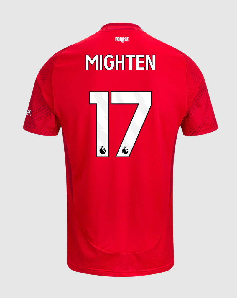 Nottingham Forest Home Mighten 17 Jersey 24-25