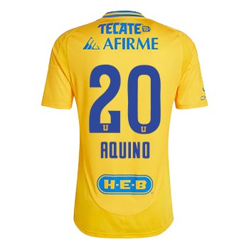 Tigres UANL Home AQUINO 20 Jersey 24-25