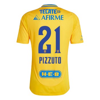 Tigres UANL Home PIZZUTO 21 Jersey 24-25