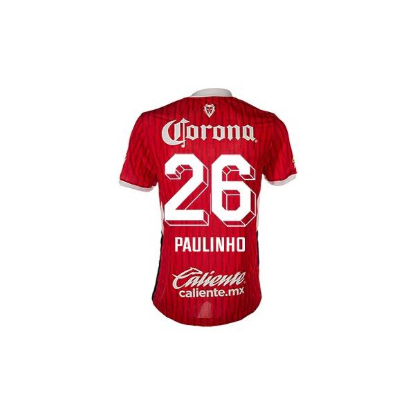 Toluca Home Pauilinho 26 Jersey 24-25