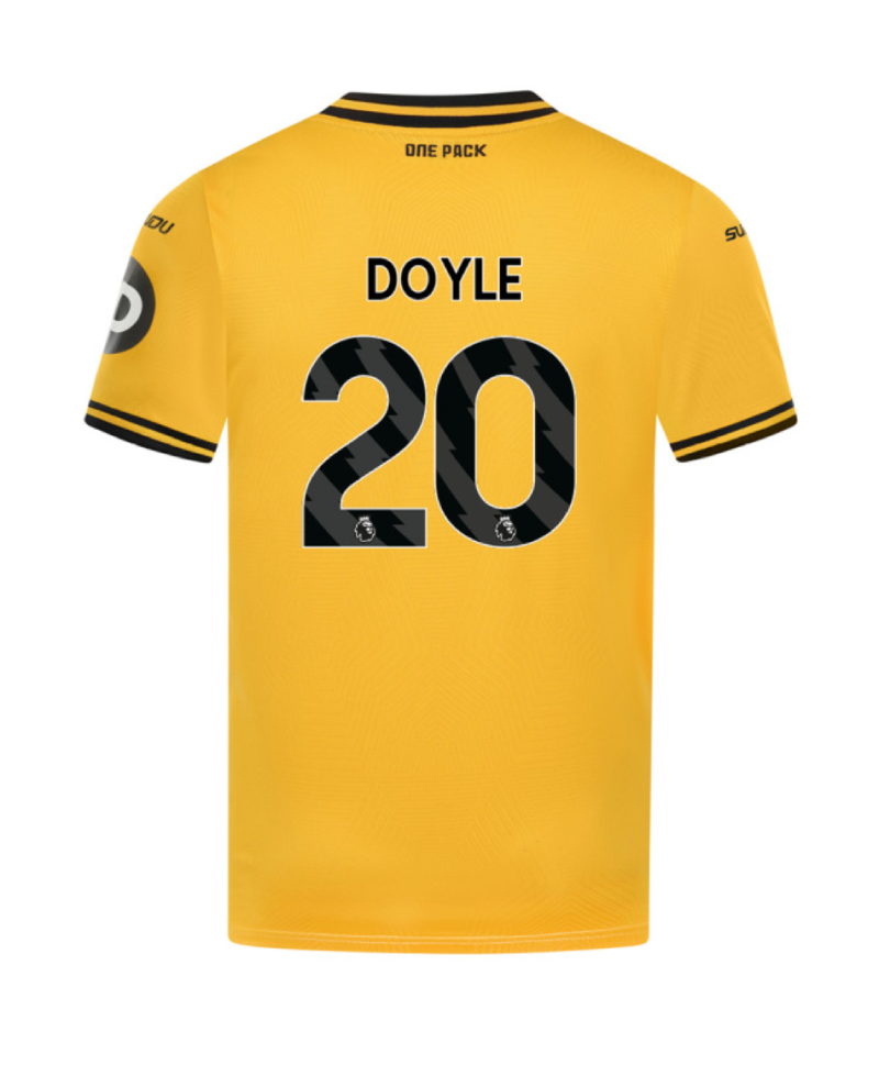 Wolverhampton Wanderers Home DOYLE 20 Jersey 24-25