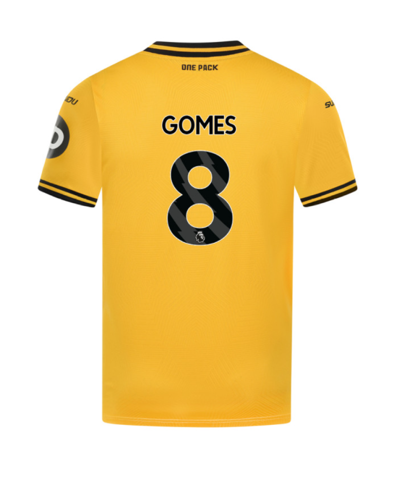 Wolverhampton Wanderers Home GOMES 8 Jersey 24-25