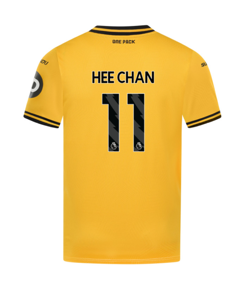 Wolverhampton Wanderers Home HEE CHAN 11 Jersey 24-25