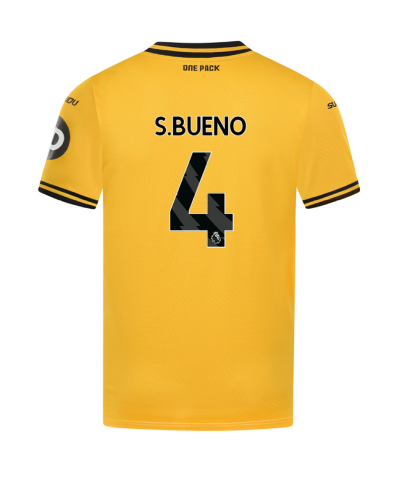 Wolverhampton Wanderers Home S.BUENO 4 Jersey 24-25