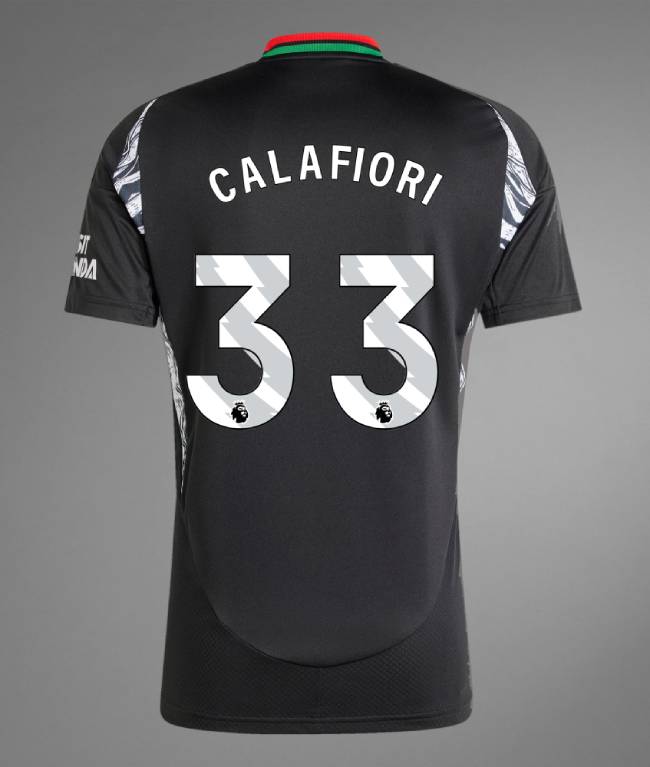 Arsenal Away CALAFIORI 33 Jersey 24-25